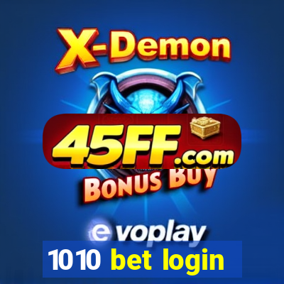1010 bet login